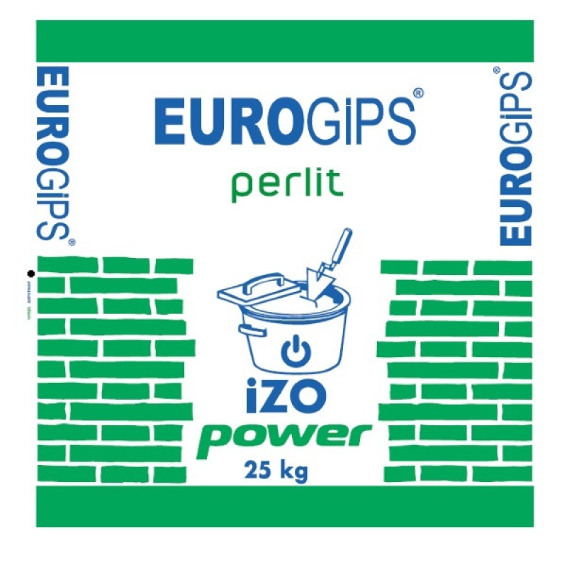 EUROGIPS IZO POWER Гіпсова Шпаклівка Старт 25 кг