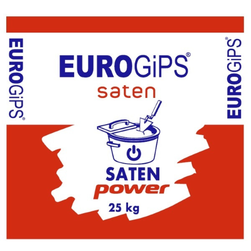 EUROGIPS SATEN Гипсовая Штукатурка Фініш 25кг
