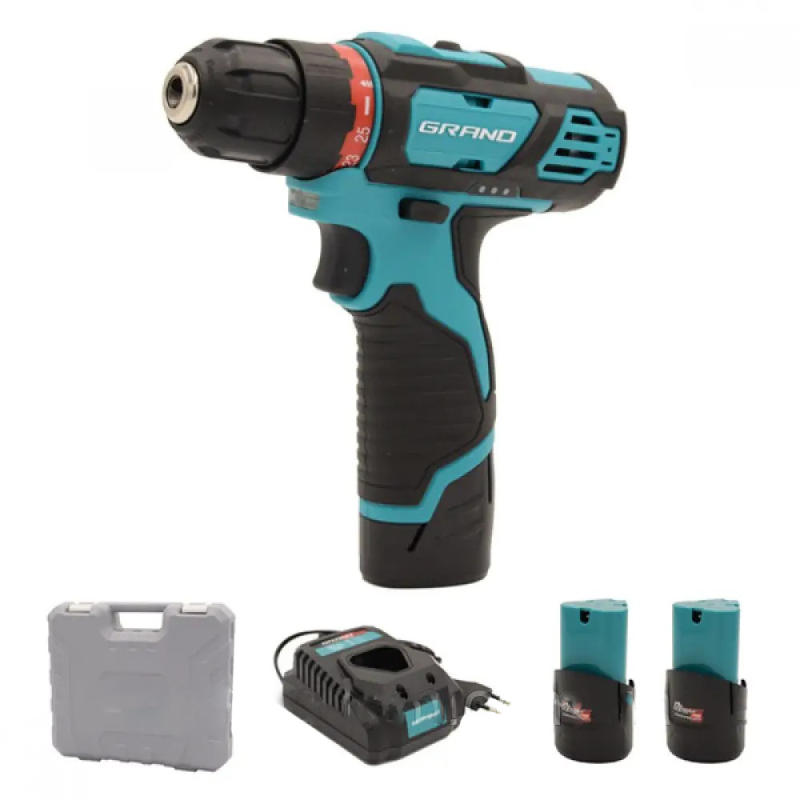 Шуруповерт акумуляторний Grand ДА-12М/PRO