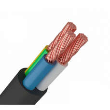 Кабель ПВС 3х2,5 Чорний (КУ)