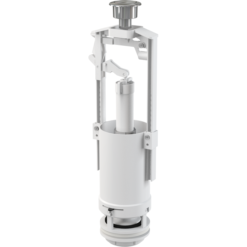 Зливний механізм із стоп- кнопкою 590х390х430 Alcaplast A2000-CHROM