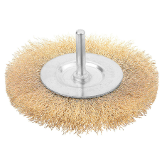 Щітка Дискова 75мм х 6,4мм гофрирований Tolsen 77542