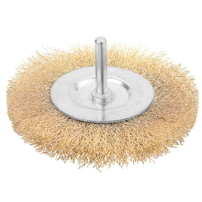 Щітка Дискова 75мм х 6,4мм гофрирований Tolsen 77542