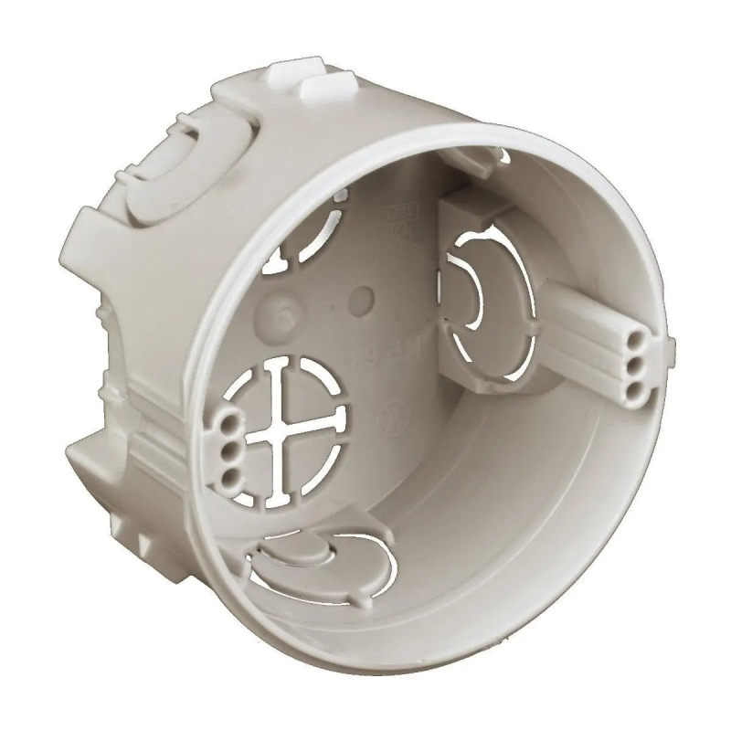 Підрозетник в тверді стіни 74х43мм ПВХ сірий KOPOS KP 68_KA