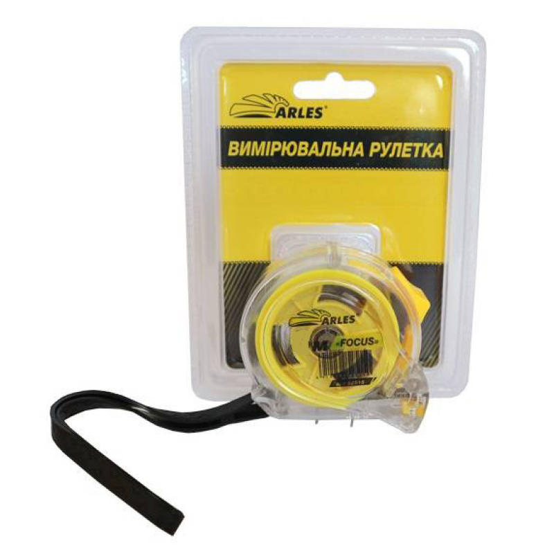 Рулетка 5 м автостоп FOCUS Arles 52516