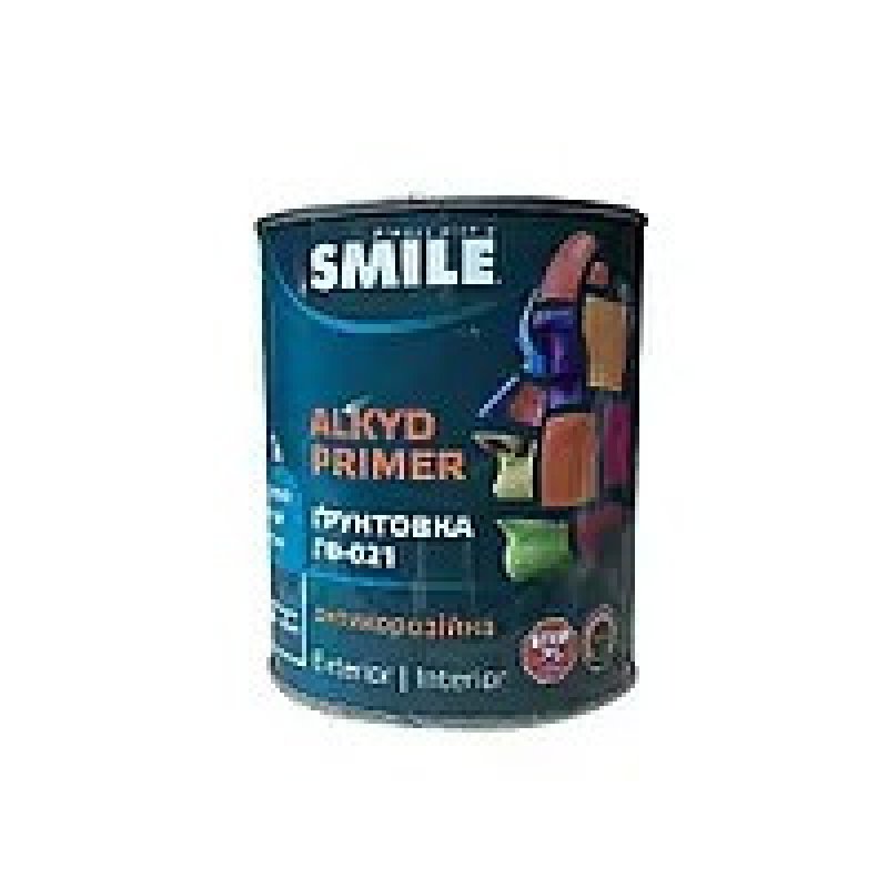 Грунт ГФ-021 чорний 2,8кг Смайл Грунт ГФ-021 чорний 2,8кг Смайл