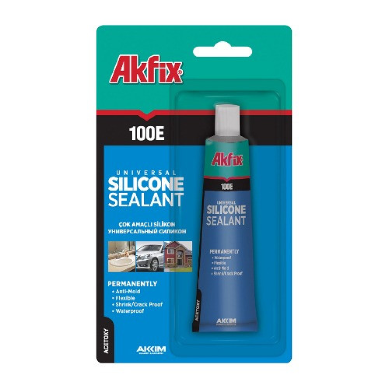Герметик Akfix 100E універсальний білий 50г
