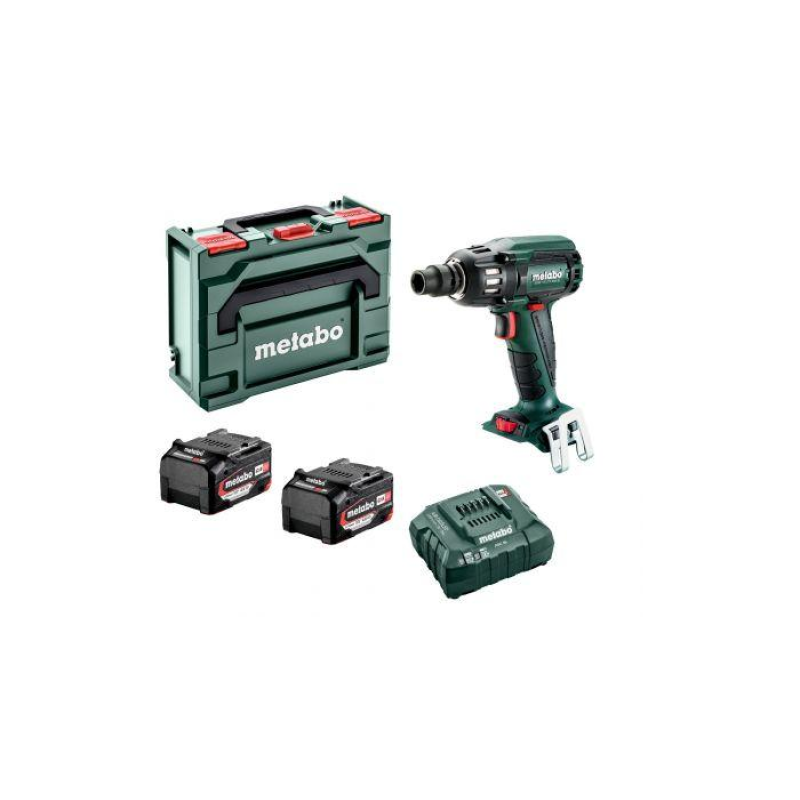 Акумуляторний гайковерт Metabo SSW 18 LTX 400 BL 2х4,0 602205500