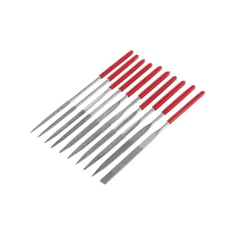 Набір алмазних надфілів 10шт Intertool HT-3701