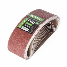 Наждачка кільцева 75х533мм Р40 (10шт) Apro 828051