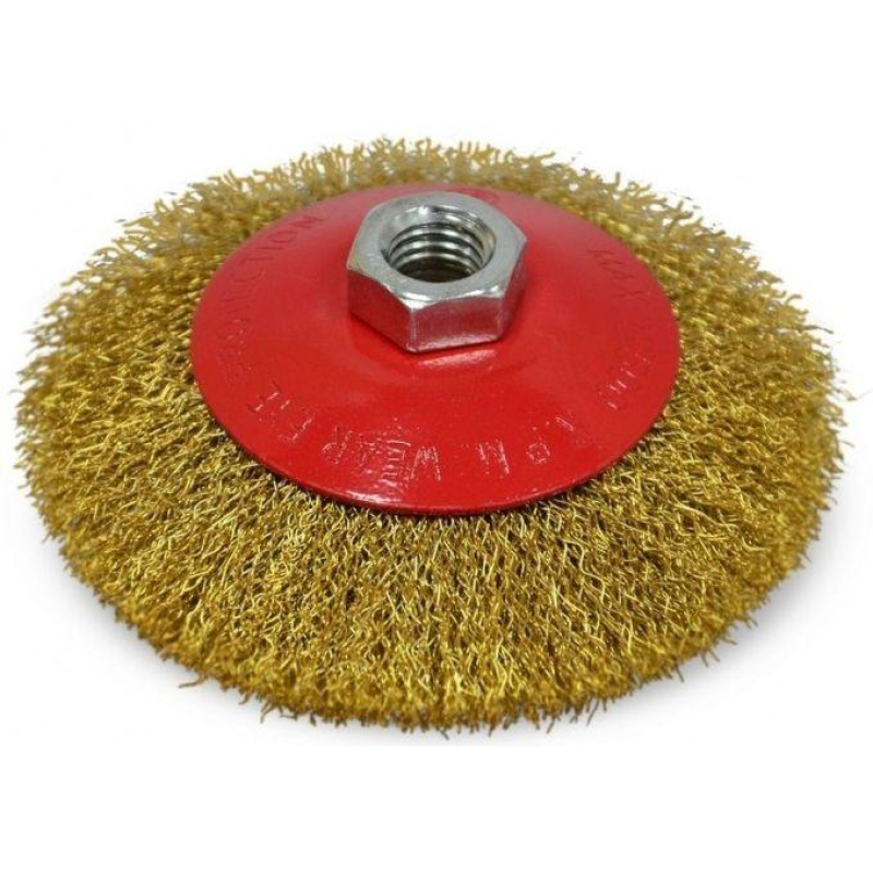 Набір щіток проволочних для дриля зі шпильками 5шт WERK 7132913 Набір щіток проволочних для дриля зі шпильками 5шт WERK 7132913