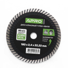 Диск по бетону Турбо-хвиля 180х2,4мм 22-24% 830044