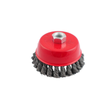 Щітка торцева Intertool - 75мм плетена BT-2075