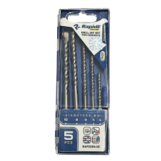 Набір свердел по бетону Rapide 5шт (4/5/6/8/10)