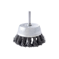 Щітка торцева Apro - 65мм х 6мм плетена