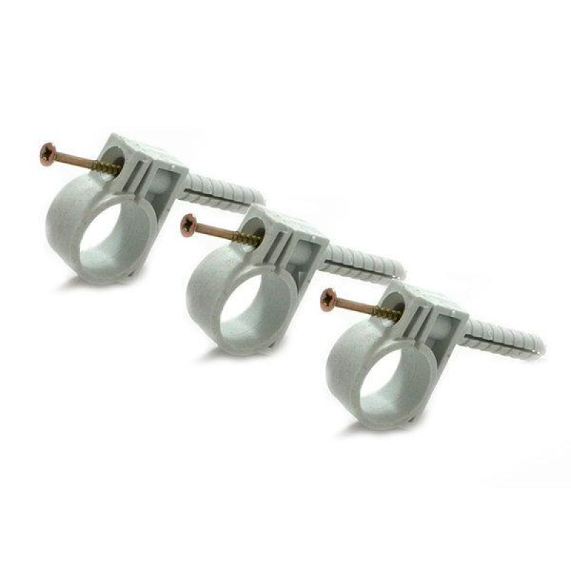 Кріплення Обойма д/труб, кабеля d15-16 мм