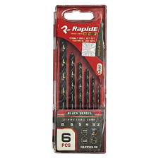 Набір кобальтових свердел по металу 6шт Rapide RED POINT Black Series