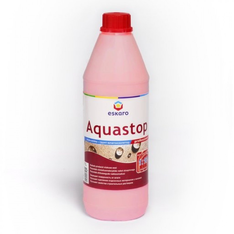 Грунт рожевий Aquastop-Prof Eskaro 1л