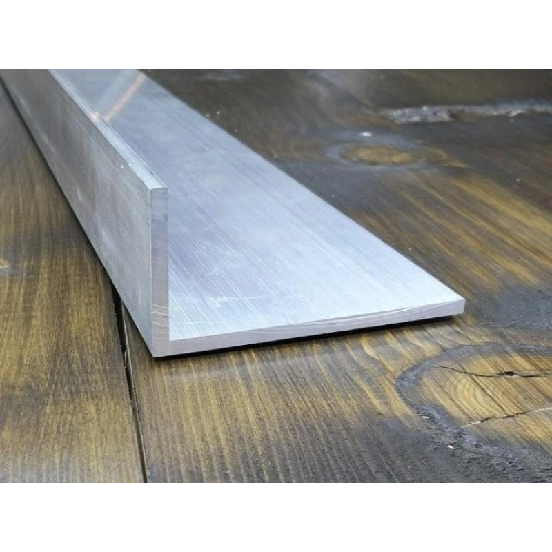 Кутник алюмінієвий 80х40х3 1м