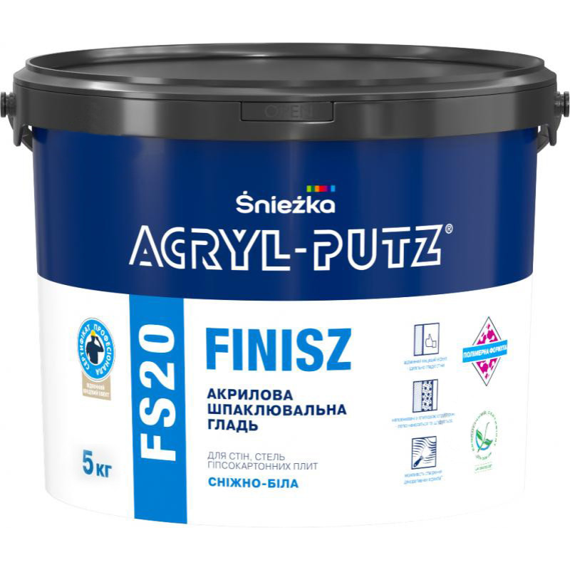 Шпаклівка ACRYL-PUTZ FS20 фініш 5кг