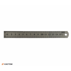 Лінійка Сила - 150мм нержавіюча сталь 500830