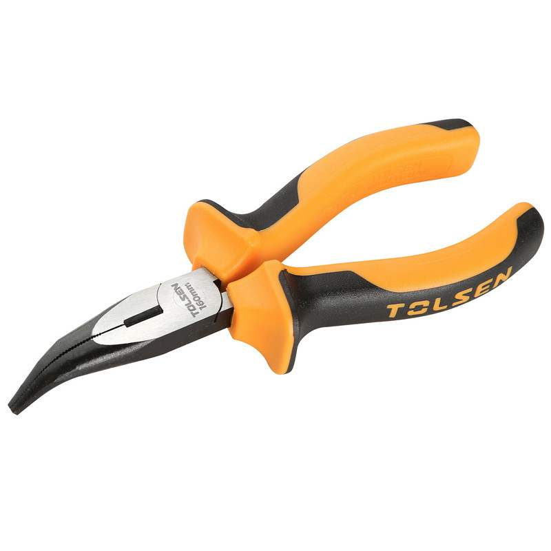 Довгогубці загнуті Профі 160мм Tolsen 10023