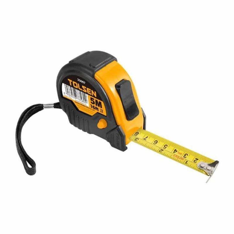 Рулетка 8м х 25мм пластик гума 35008