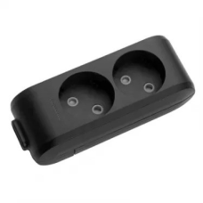 Колодка 2 гнізда без/зем ViKo MULTI-LET чорна