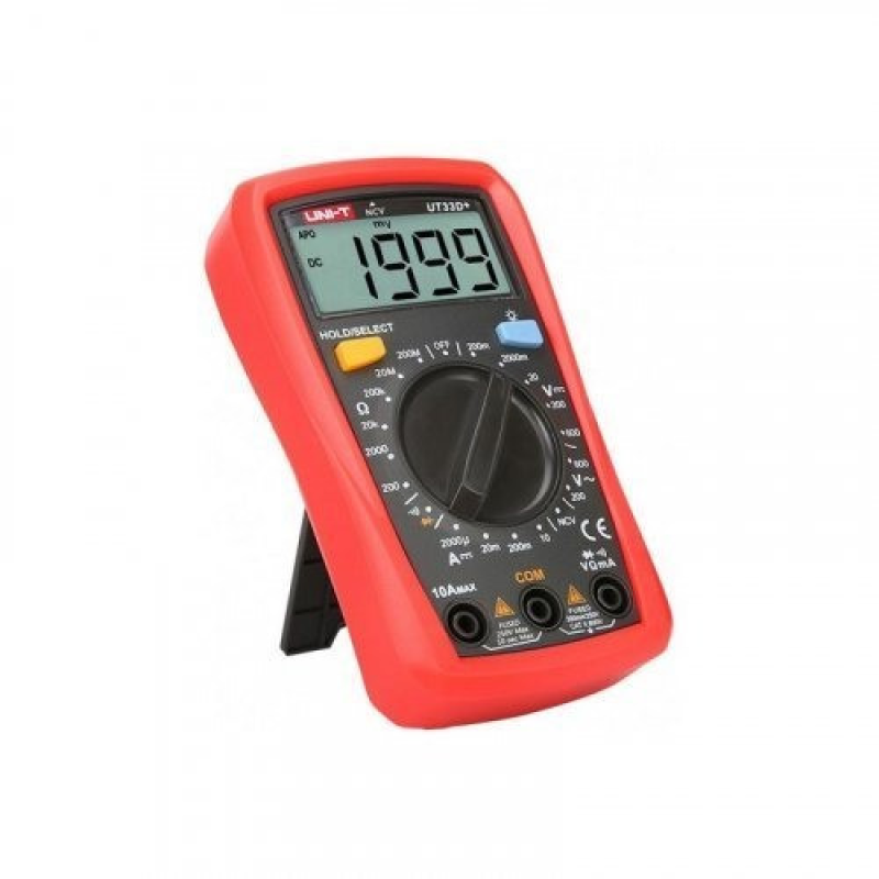 Мультиметр цифровий 33 D+ UT, звук, підсвітка, hold