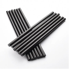 Клейові стрижні (№K-1) 7мм чорний 1шт