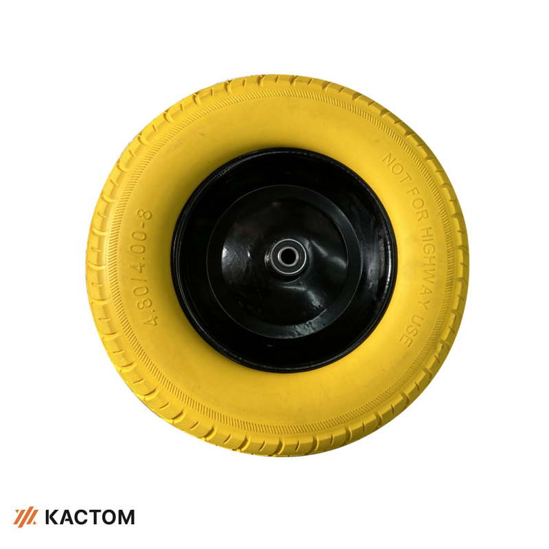 Колесо поліуретанове DW-PU408MB PU 4,0х8 на підшипниках