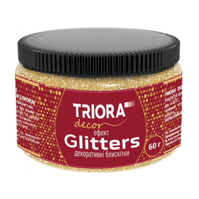 Декоративні блистки TRIORA 0,06кг 161 Золото
