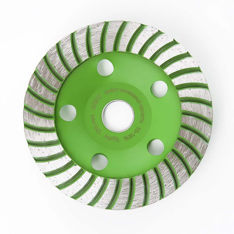 Чаша алмазна шліфувальна 125мм 16-18% Турбо Apro 830520