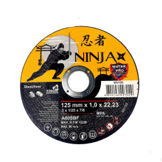 Диск відрізний по металу Ninja 125х22,23х1,0