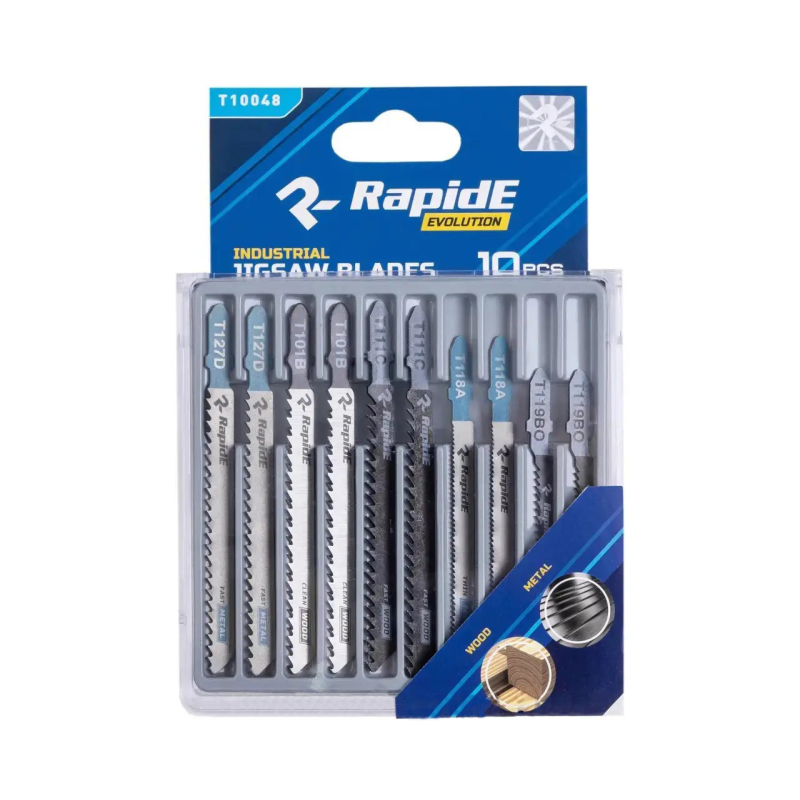 Набір полотен для лобзика 10шт Rapide