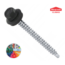 Саморіз покрівельний RAL по дереву 4,8х55 Оцинкований