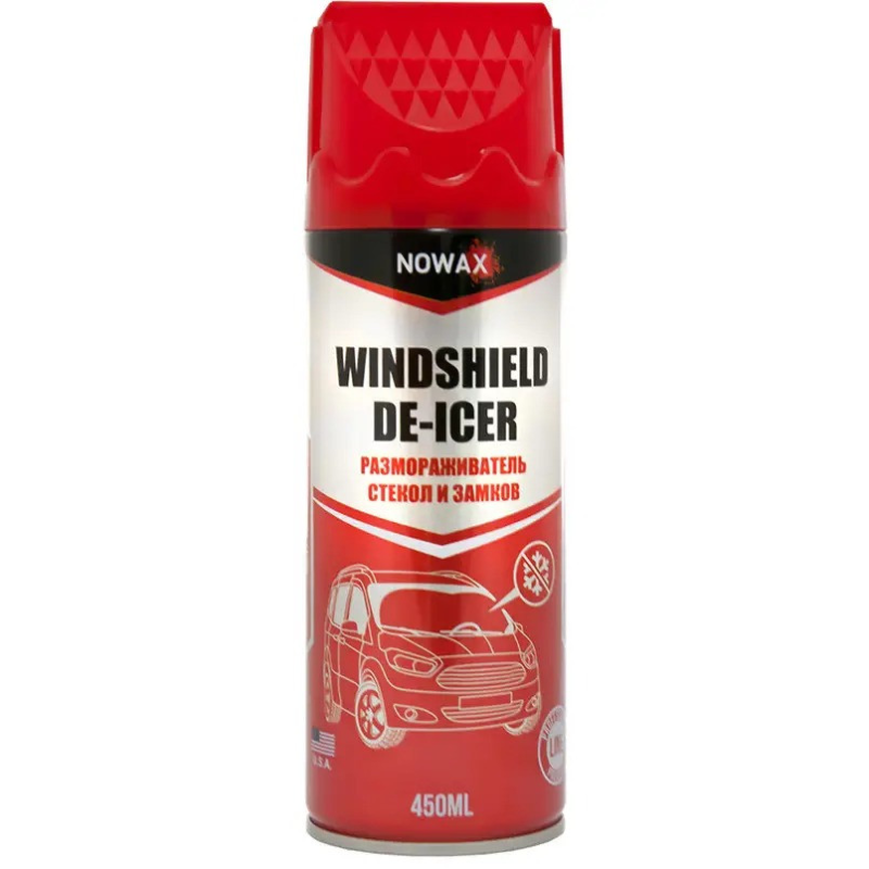 Розморожувач лобового скла 450мл Nowax NX45019