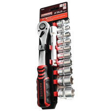 Набір головок торцевих Haisser з тріскачкою 1/2“ 10-24 мм 12 шт 70111