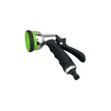 Пістолет-розпилювач 8-позиційний металевий хромований GARTNER 80072042