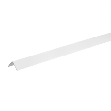 Кутник пластиковий 10х10 білий 2,7м