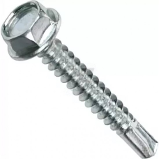 Саморіз з буром та  шестигранною головкою 4,8х25