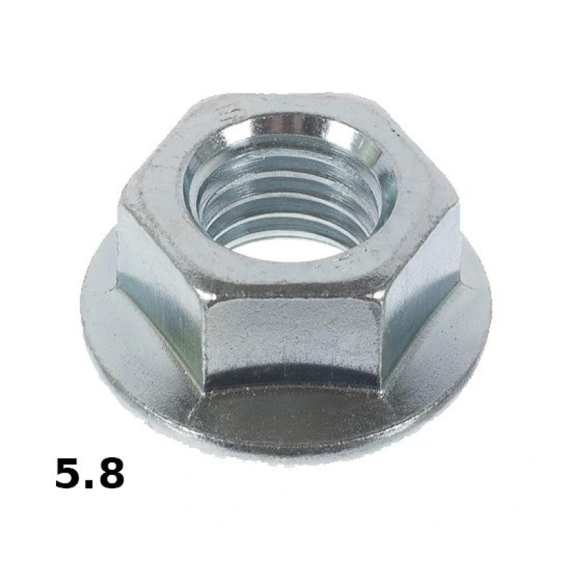 Гайка з фланцем з насічками М4 Гайка з фланцем з насічками М4