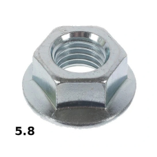 Гайка з фланцем з насічками М10