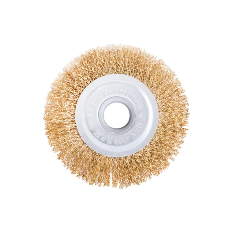 Щітка дискова Apro - 125мм x М14 рифлена 830414