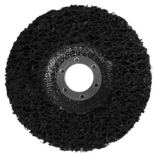 Круг кораловий POLAX зачистний м“який (чорний) 125мм