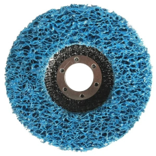 Круг кораловий POLAX зачистний середній (синій) 125мм