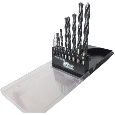 Набір свердел по металу 10шт (1-10) WERK WE113013