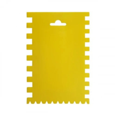 Шпатель зубчастий  для клею 170х210мм пластиковий (B12/C4/C5)