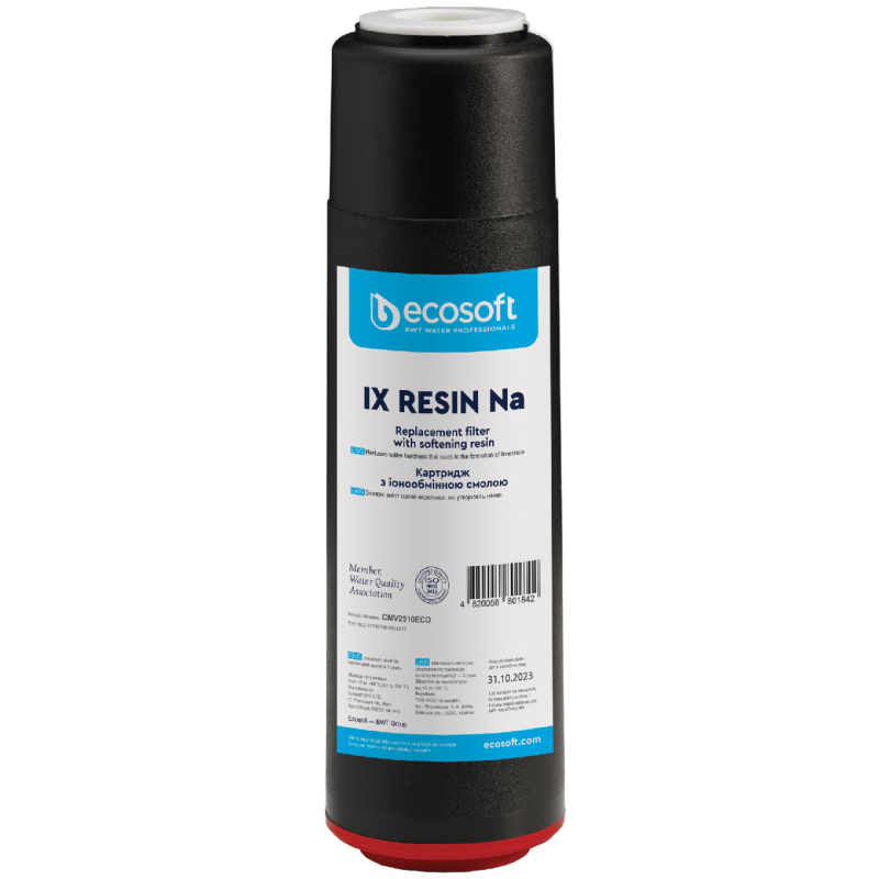 Картридж Іонний Для Помякшення Води STANDART Ecosoft CMV2510ECOSTD