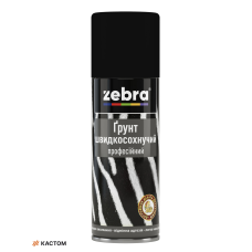 Грунт швидкосохнучий 400мл ZEBRA 90 Чорний